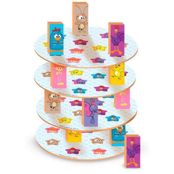 Jogo De Mesa Galinha Pintadinha Torre De Equilibrio Educativo Nig Brinquedos Imagem de Jogo De Mesa Galinha Pintadinha Torre De Equilibrio Educativo Nig Brinquedos