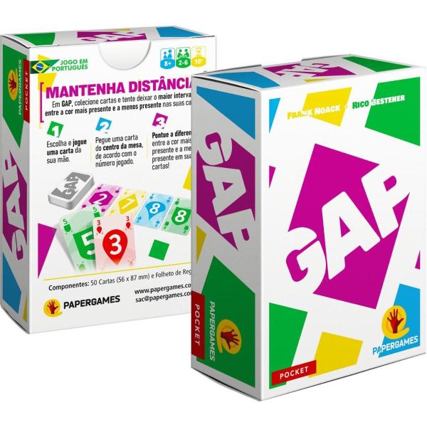 Imagem de Jogo de Mesa GAP - Cartas Cardgame Boardgame Papergames