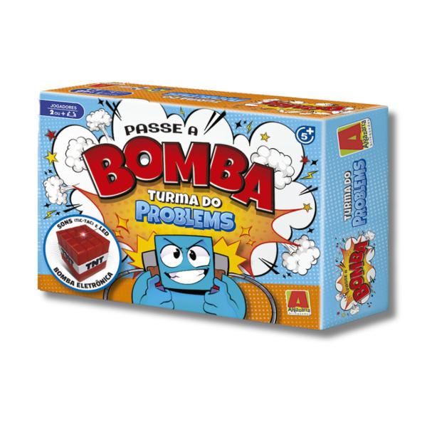 Imagem de Jogo de Mesa Passe a Bomba Turma do Problems Original Cartas