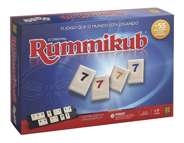 Jogo De Mesa Rummikub Grow Imagem de Jogo De Mesa Rummikub Grow