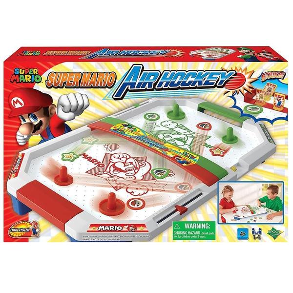 Imagem de Jogo De Mesa Super Mário Air Hockey Com Acessórios Epoch