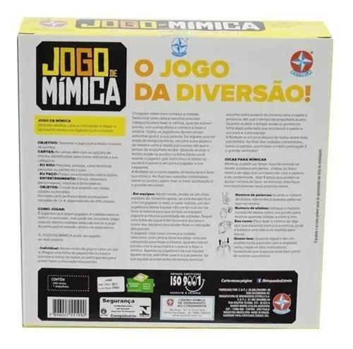 Imagem de Jogo de Mímica O Jogo da Diversão Estrela - 200046