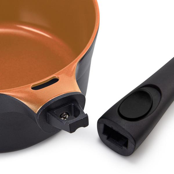 Jogo de Panelas 4 Peças Cerâmica Premier Black Le Cook Imagem de Jogo de Panelas 4 Peças Cerâmica Premier Black Le Cook