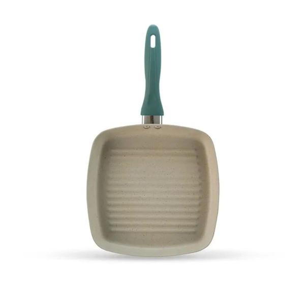 Jogo de Panelas Antiaderente Ceramic Life Easy 7 Peças Verde Jade