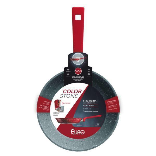 Jogo De Panelas Antiaderente Colorstone 4 Peças Titânio - Eurohome Imagem de Jogo De Panelas Antiaderente Colorstone 4 Peças Titânio