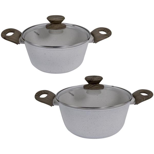 Jogo De Panelas Indução 10 Pçs Style Cook Mármol Mimo Style Imagem de Jogo De Panelas Indução 10 Pçs Style Cook Mármol Mimo Style
