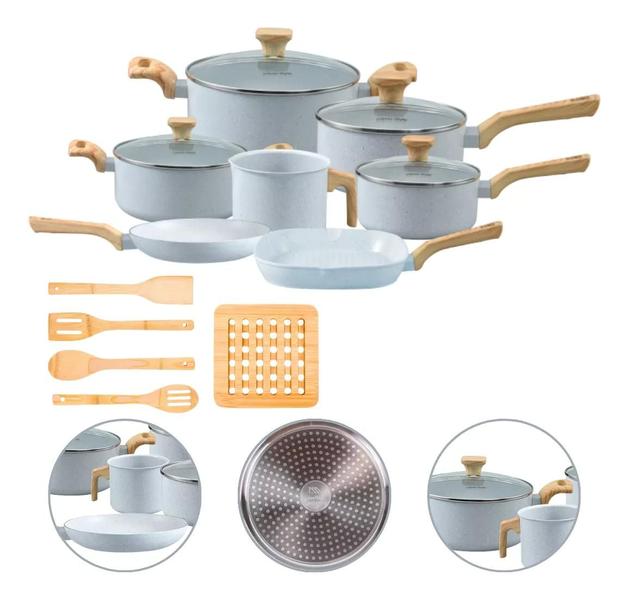 Jogo De Panelas Indução Style Cook 12 Peças Grafite Mimo Jogo De Panelas Indução Style Cook 12 Peças Grafite Mimo