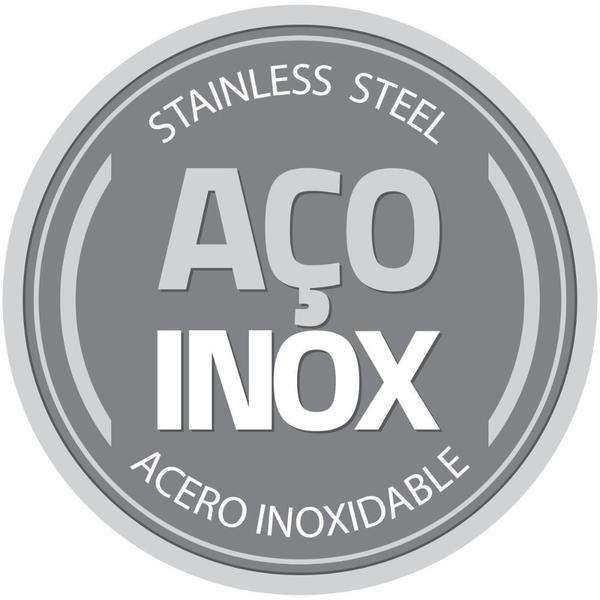 Jogo De Panelas Tramontina Indução Inox Solar 6 Peças Imagem de Jogo De Panelas Tramontina Indução Inox Solar 6 Peças