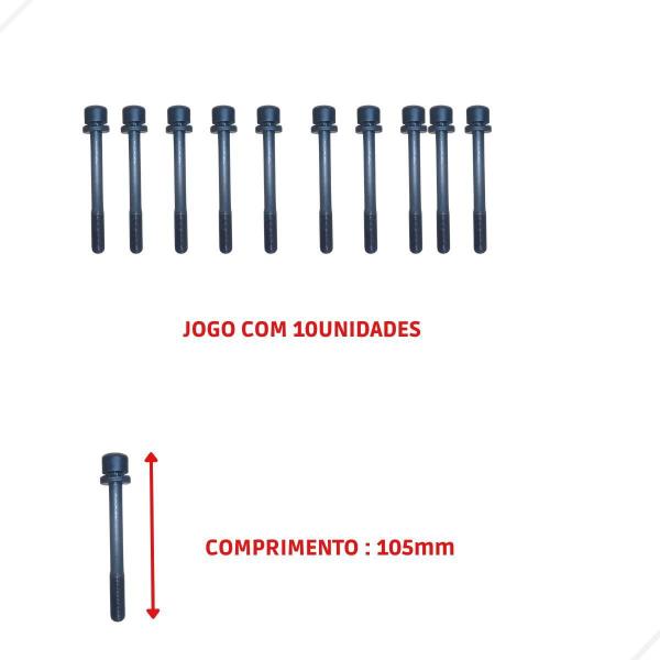 Imagem de Jogo De Parafuso Do Cabeçote Com 10 Unds. - Topic Jinbei 2.0