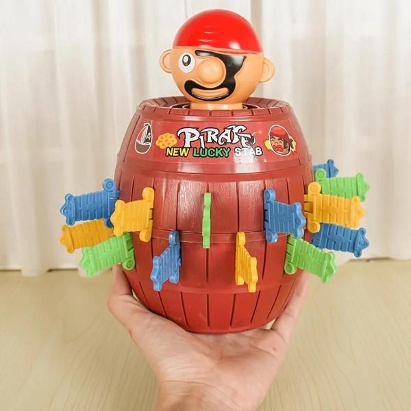 Imagem de Jogo de Pirata com Balde Pop Up - Brinquedo Divertido para Crianças