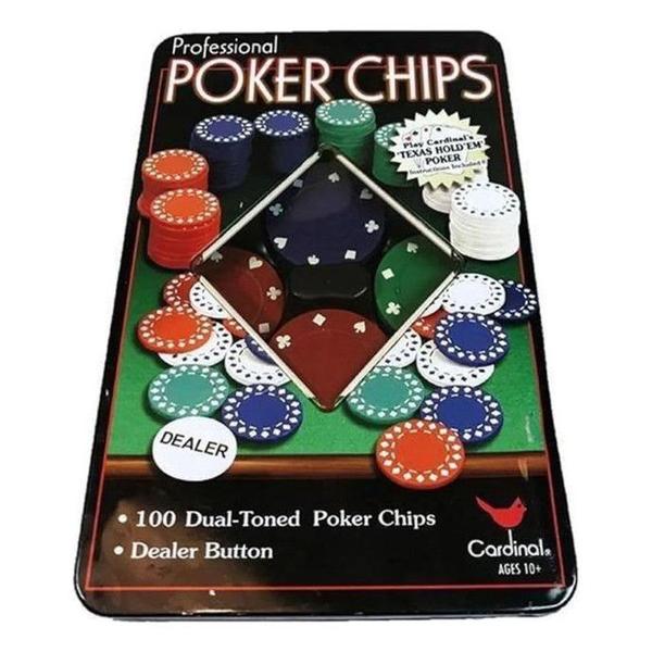 Imagem de Jogo De Poker 100 Fichas Profissional