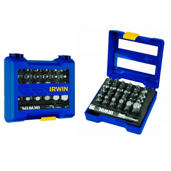 Imagem de Jogo de Pontas 25mm Irwin Power Bit para Parafusadeira com 31 peças e estojo - 1865329 - Irwin