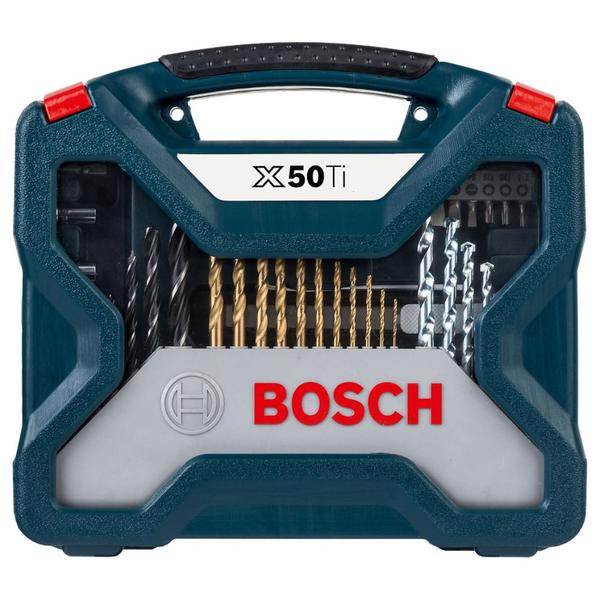 Imagem de Jogo de Pontas/Brocas Titânio X-Line 50 Peças - 2607017406000 - BOSCH