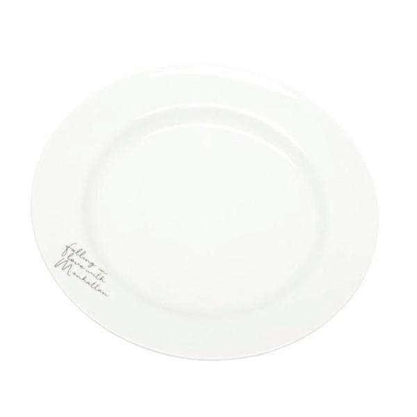 Imagem de Jogo de prato de sobremesa branco de porcelana manhattan com 6 peças - Hauskraft