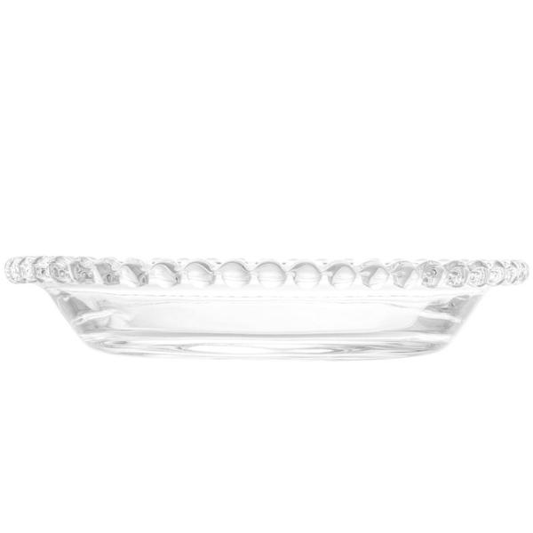 Imagem de Jogo De Pratos Cristal De Sobremesa Para Servir 14cm Pearl Com 4 Unidades