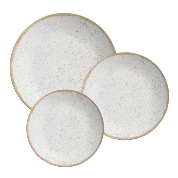 Jogo De Pratos Fundo Cerâmica Kit 6 Peças 25cm Coup Vanilla Alleanza Rustico Imagem de Jogo De Pratos Fundo Cerâmica Kit 6 Peças 25cm Coup Vanilla Alleanza Rustico