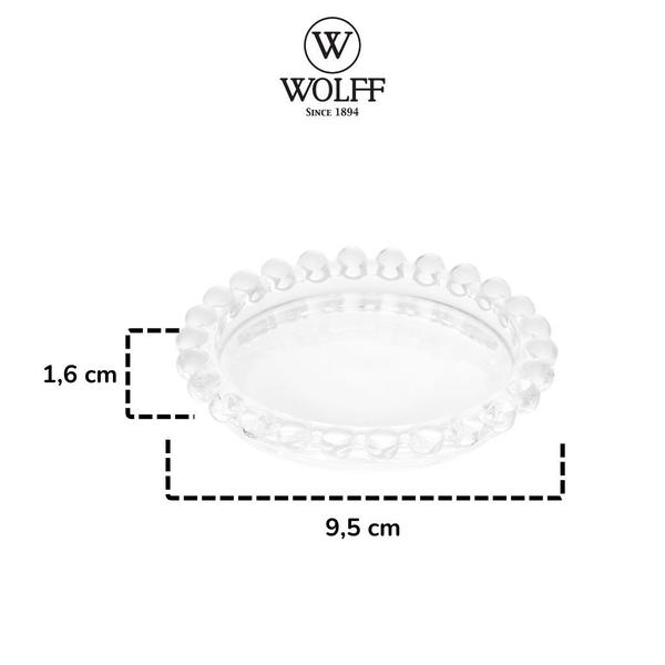 Imagem de Jogo De Pratos Pearl 10cm + 14cm + 20cm Para Servir Com 12 Unidades