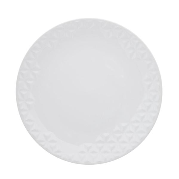 Imagem de Jogo De Pratos Sobremesa 4Pcs Porcelana Branco 21Cm Oxford