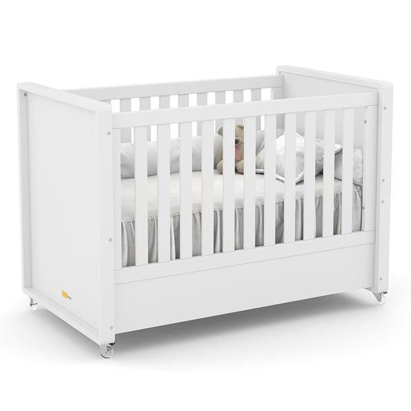 Imagem de Jogo de Quarto Infantil Tutto New com Berço e Cômoda 1 Porta Branco Soft - Matic Móveis