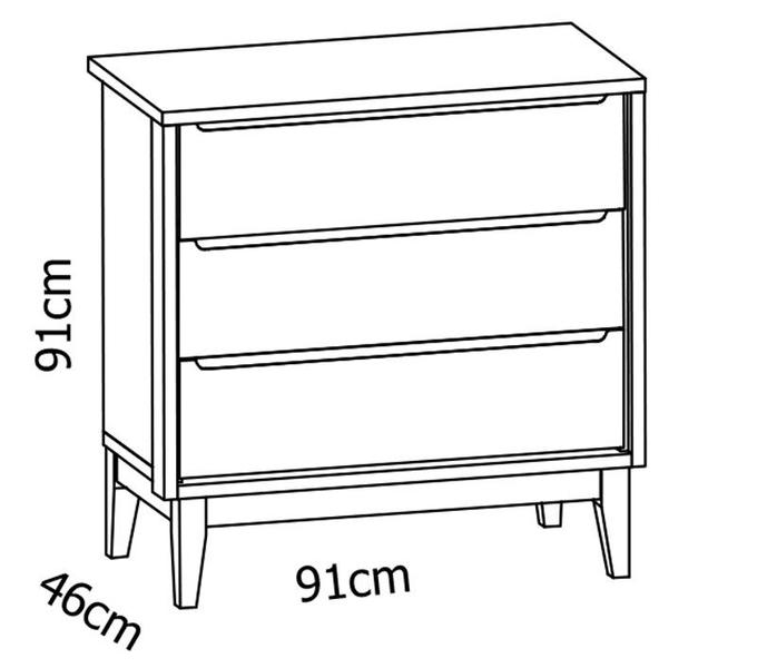 Imagem de Jogo de Quarto para Bebê Completo 2 Portas Classic New Azul Fosco com Natural - MoveisAqui