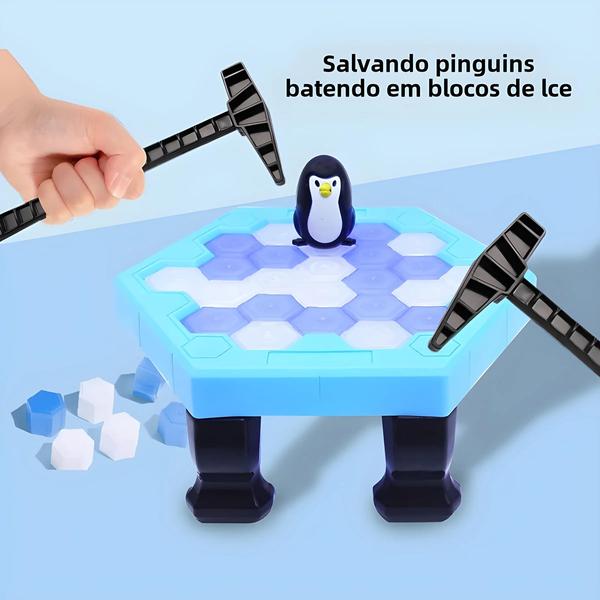 Imagem de Jogo de Quebrar o Gelo: Salvar o Pinguim