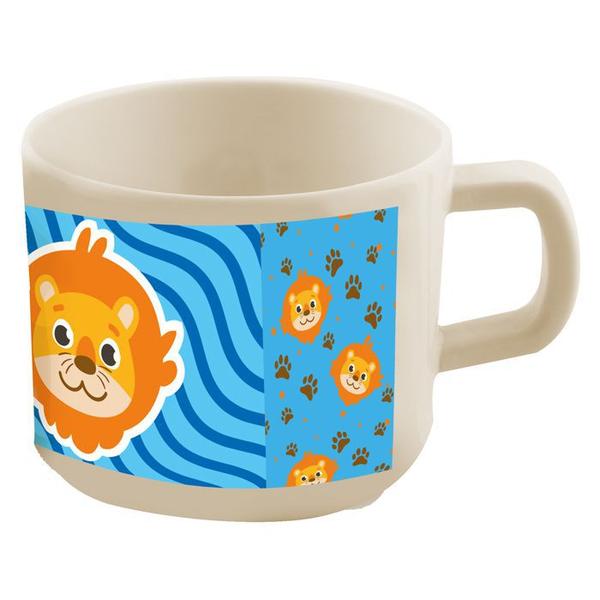 Jogo de Refeição Infantil Leão (KIt c/ 2) - Yangzi Imagem de Jogo de Refeição Infantil Leão (KIt c/ 2) - Yangzi