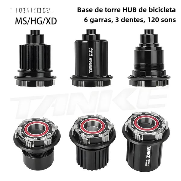 Imagem de Jogo de Rodas MTB 135/142mm - Freehub XD/HG - Substituição do Corpo do Cubo