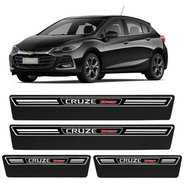 Imagem de Jogo de Soleira Premium Cruze 2018 a 2020 Elegance 4 Portas