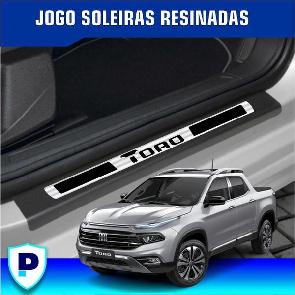 Imagem de Jogo de Soleiras Resinadas Fiat Toro Kit