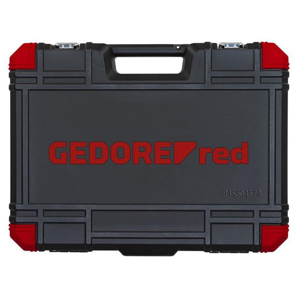 Imagem de Jogo de Soquetes 1/4" 3/8" 1/2" 172 peças R45603172 GEDORE RED