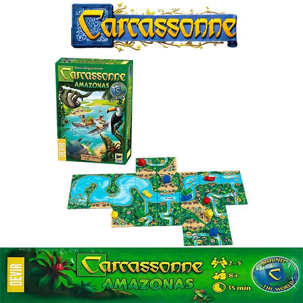 Imagem de Jogo de tabueiro devir - carcassonne amazonas