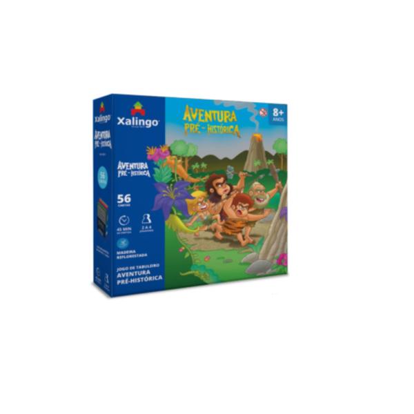 Jogo de Tabuleiro Aventura Pré-Histórica 6 Peças +8 anos Xalingo - 12721 Imagem de Jogo de Tabuleiro Aventura Pré-Histórica 6 Peças +8 anos Xalingo - 12721