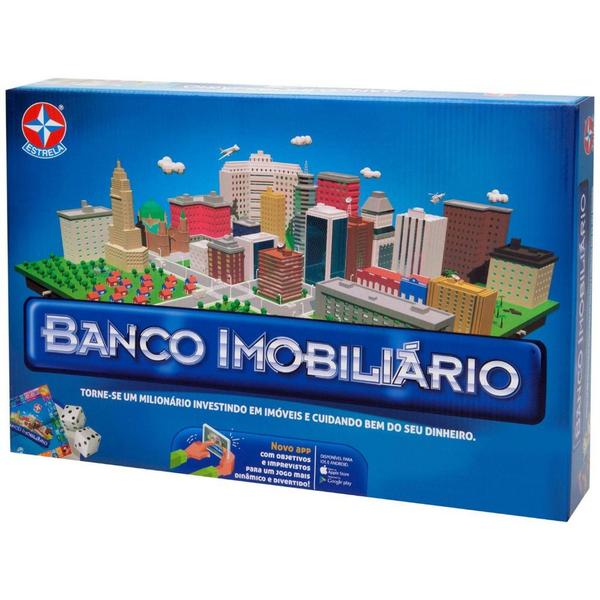 Imagem de Jogo de tabuleiro Banco Imobiliário  - Estrela