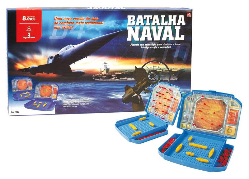 Imagem de Jogo de Tabuleiro - Batalha Naval - Nig Brinquedos