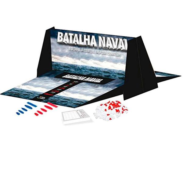 Imagem de Jogo de Tabuleiro - Batalha Naval - Pais e Filhos