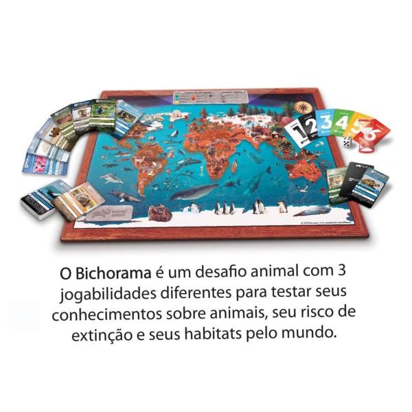 Imagem de Jogo De Tabuleiro Bichorama Animal Planet Pais e Filhos 790210