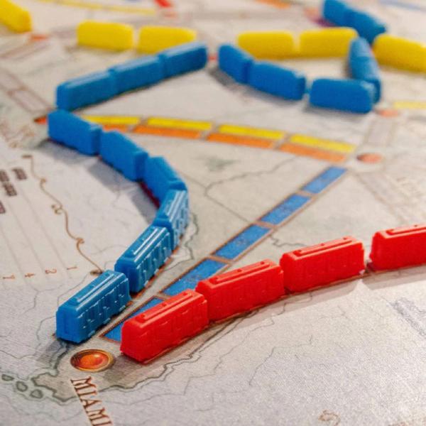 Imagem de Jogo De Tabuleiro Board Game Ferroviário Ticket to Ride