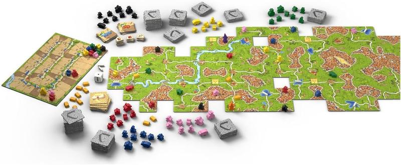 Imagem de Jogo de tabuleiro Carcassonne Big Box Edição 2022 com 11 expansões