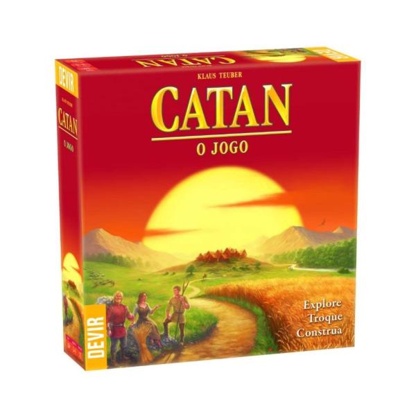 Imagem de Jogo de Tabuleiro Catan O Jogo Devir Board Game