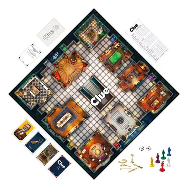 Jogo de Tabuleiro Clue Clássico F6420 - Hasbro Imagem de Jogo de Tabuleiro Clue Clássico F6420 - Hasbro