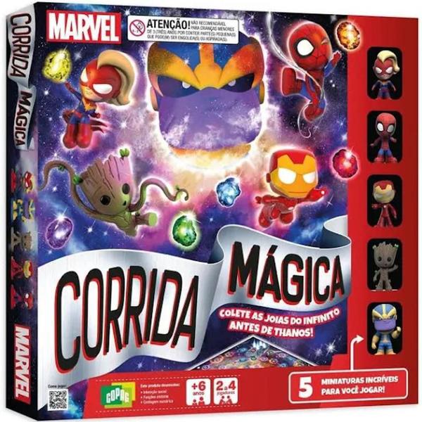 Imagem de Jogo de Tabuleiro Corrida Mágica Marvel - Copag