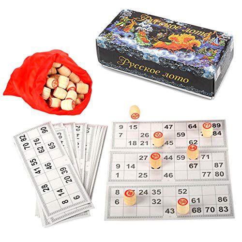 Imagem de Jogo de tabuleiro DADDY AMMO Christmas Winter Russian Bingo Lotto