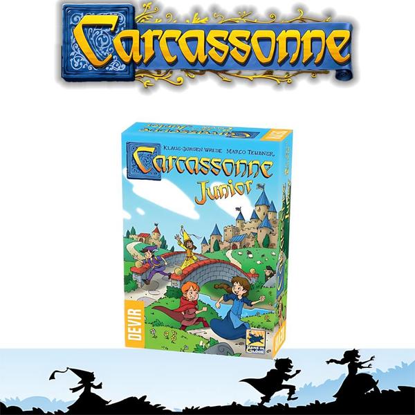 Imagem de Jogo de tabuleiro devir - carcassonne junior