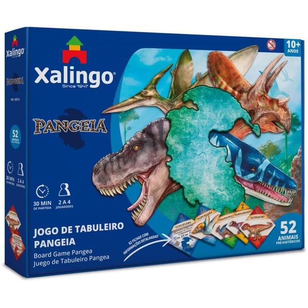 Imagem de Jogo de Tabuleiro Dinossauro Pangeia 55 Peças