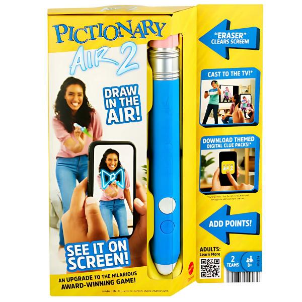 Imagem de Jogo De Tabuleiro Diverso Pictionary Air 2 HNT74 -Mattel