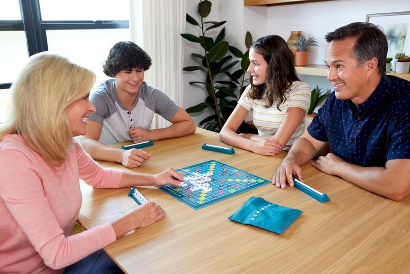 Imagem de Jogo de Tabuleiro Diverso Scrabble Colaborativo Mattel HXW07