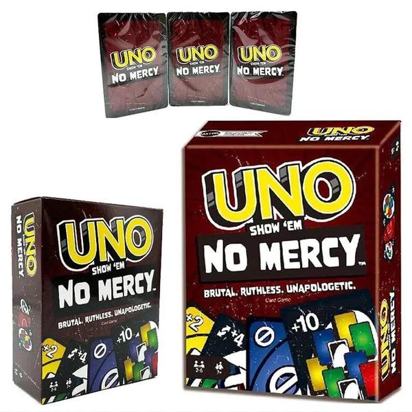 Jogo de Tabuleiro Dragon Ball Z Uno No Mercy - Multijogador para Família e Amigos Imagem de Jogo de Tabuleiro Dragon Ball Z Uno No Mercy - Multijogador para Família e Amigos