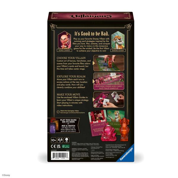 Imagem de Jogo de Tabuleiro e Cartas Ravensburger Disney Villainous