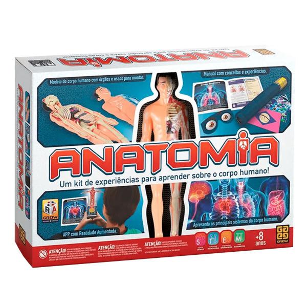 Imagem de Jogo de Tabuleiro Educativo Anatomia Grow