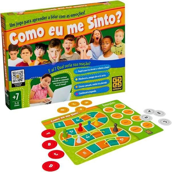 Imagem de Jogo De Tabuleiro Educativo Como Eu Me Sinto Grow